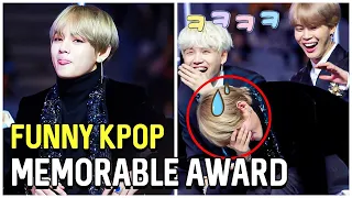 Funny Kpop Memorable Award Show Moments (BTS, Blackpink,Twice, Red Velvet...)