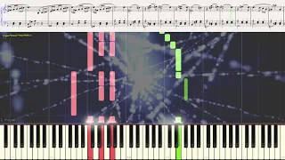 Вальс (Маскарад) - А. Хачатурян (лёгкий фрагмент)  (Ноты и Видеоурок для фортепиано) (piano cover)