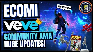 Ecomi / Veve - Community Update Highlights & Huge Updates!