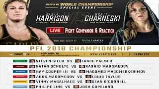 PFL 2018 World Championships / Kayla Harrison vs Moriel Charneski - LIVE REACTION & FIGHT COMPANION