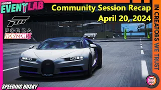 FH5 | FCG Community Session: April 20, 2024 [8 New EventLab Maps!]