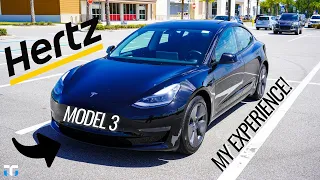 My Experience Renting a Tesla Model 3 From Hertz!