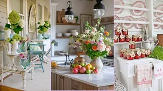 Country style cottage decoration with spring summer touch🌼 farmhouse decoration #decoration #country