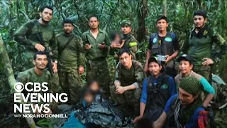 Four young children found alive in Colombian jungle after more than 5 weeks