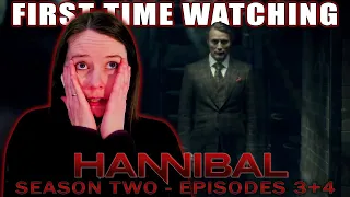 Hannibal | TV Reaction | Season 2 - Ep. 3 + 4 | First Time Watching | Oh No What's Her Name!!!