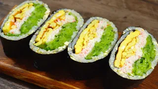 Quick and Simple Cucumber Kimbap! A Taste Everyone Loves!