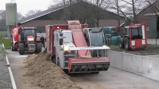 Mixing and baling special livestock feed