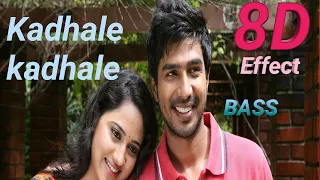 kadhale kadhale//8d Bass effect// Romantic tamil song//Indru netru naalai // Use🎧 for Better