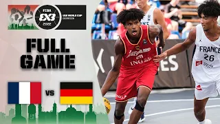France v Germany | Men | Full Game | FIBA 3x3 U18 World Cup 2022