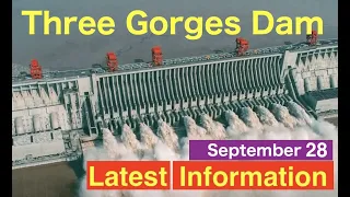 China Three Gorges Dam ●Discharge Again Incident● September 28, 2021 ●China Flood