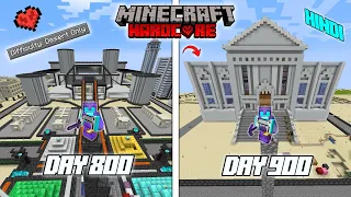 I Survived 900 Days in Desert Only World in Minecraft Hardcore (Hindi)