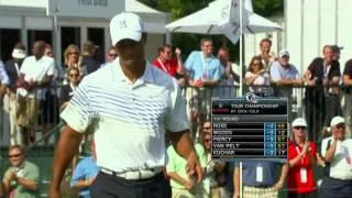 Shot of the Day: Tiger Woods chips in at East Lake (2012)