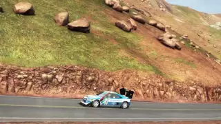 Subida al Pikes Peak Hill Climb Peugeot 405 T16/Dirt Rally