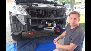 LX570/200 Series Land Cruiser Winch Installation