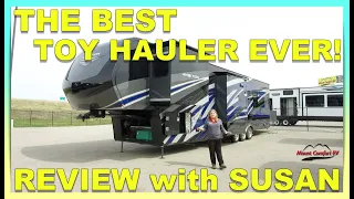 The Best Toy Hauler you will EVER see! New 2022 Vanleigh Ambition 399th | Mount Comfort RV