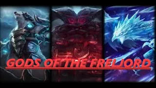 GODS OF THE FRELJORD ANIVIA ORNN VOLIBEAR Legends of Runeterra