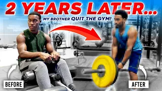 My Little Brother Stopped Working Out For 2 Years...