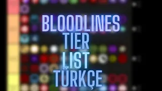 Bloodlines Tier List! | Shindo Life Türkçe