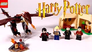 Lego Harry Potter Hungarian Horntail Triwizard Challenge Building Review 75946