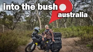 FREE Motocamping in Australia | Bush Camp vs Town Campground - EP. 2