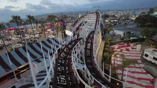 Giant Dipper - Roller Coaster at Belmont Park, San Diego