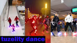 tuzelity dance Neon mode for monster. dance tik tok