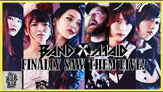 My First Time Seeing BAND-MAID in Concert! | The Juicy Details!!!