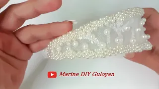 Красивый ободок для волос своими руками #Marine_DIY_Guloyan