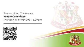 People Committee | Thursday, 18 March 2021, 6.00 pm