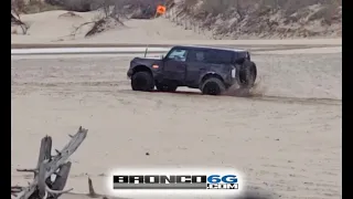 Ford Bronco Warthog Testing GOAT Modes at Silver Lake Sand Dunes