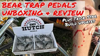 Shin Check! Hutch JDB Bear Trap Pedals Unboxing & Trick Star Update!