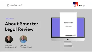 Webinar  - 2024-04 - About Smarter Legal Review