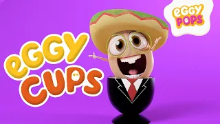 Eggy Cup | Eggy Pops | Funny cartoon