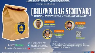 Brown Bag Seminar: Jurnal Indonesian Treasury Review