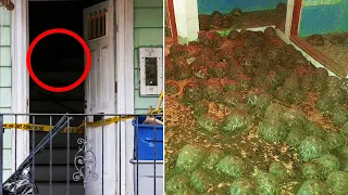 Cops Called to Investigate Smell from Abandoned House Lead to a Strange Discovery