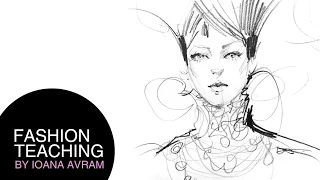 How to draw faces in fashion illustration