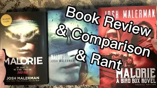 Book Review, Rant, and Comparison of Malorie: A Bird Box Novel by Josh Malerman - Bird Box Sequel