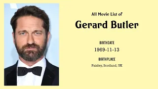 Gerard Butler Movies list Gerard Butler| Filmography of Gerard Butler