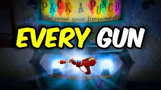 UPGRADING EVERY GUN in zombies history...