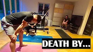 TRY THIS!!! - Death by Burpees (Ultimate No Equipment Home Workout)