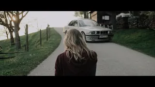 Silver BMW E34 - FFF - Black & White (4KHD Music Video Edit)