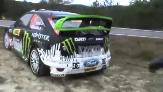 Ken Block fail and crash - WRC 2010