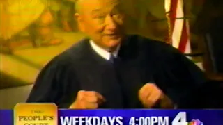 NBC The People's Court Ed Koch Promo 1998