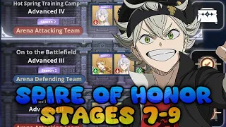 SPIRE OF HONOR STAGES 7-9! [February 2024] | Black Clover Mobile