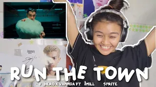 HE DID IT!! F.HERO x VannaDa Ft. 1MILL & SPRITE - RUN THE TOWN REACTION | JiIsJira