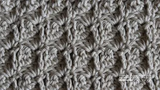 Boxed Cluster Stitch | How to Crochet