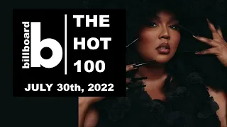 BILLBOARD HOT 100 (July 30th, 2022) Top 100 Singles