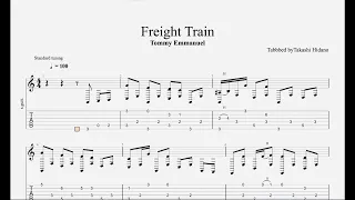 Freight Train TAB PDF - Tommy Emmanuel Cover  Guitar Pro Tab