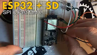 ESP32 SD Card Interfacing Fast!