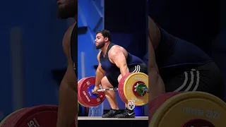 Varazdat Lalayan 🇦🇲 212kg / 467lbs Snatch! #snatch #weightlifting #slowmotion